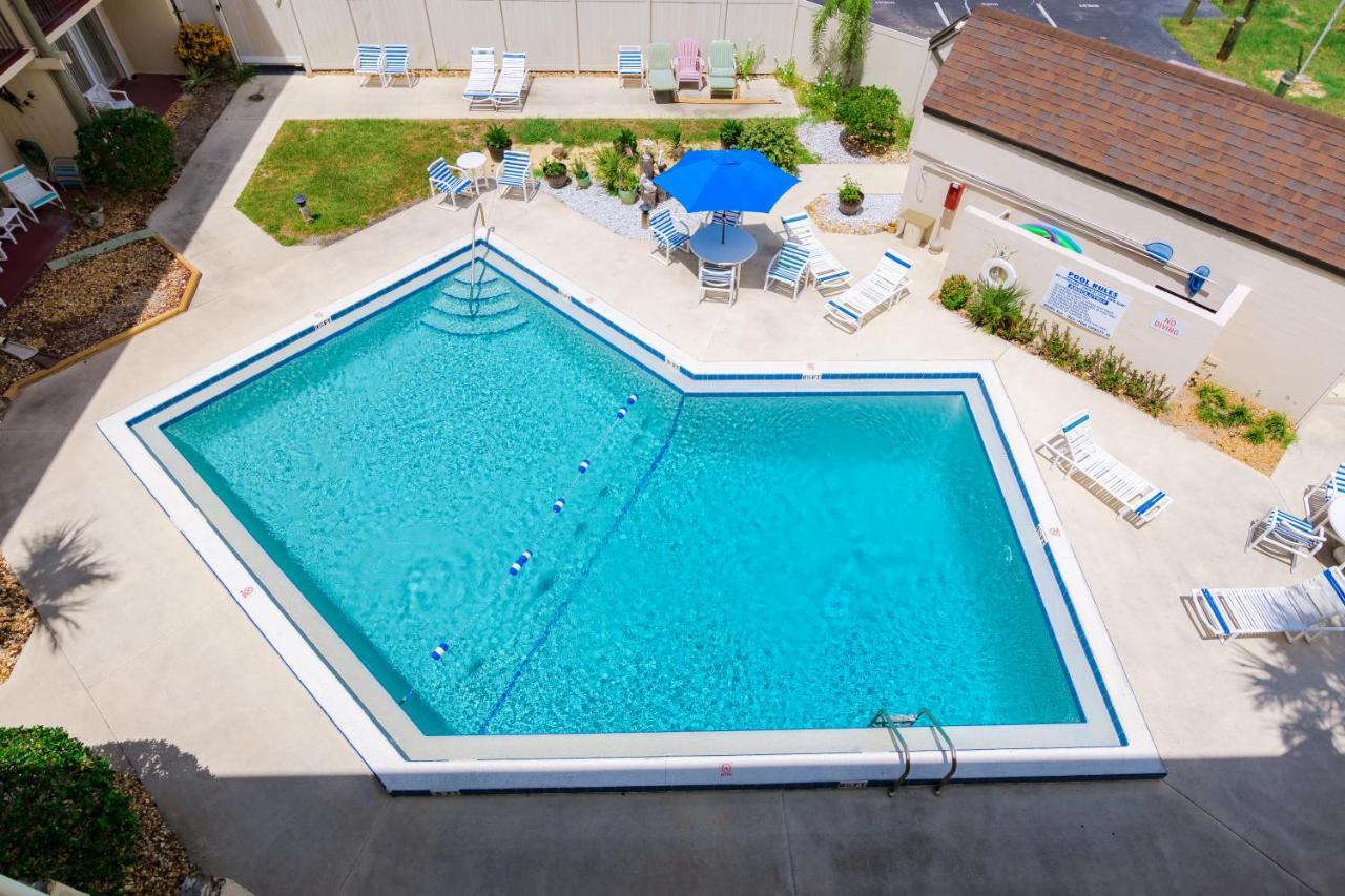 Stunning Ocean Views Steps From The Beach With Pool! Fabulous 4Th Floor Studio! New Smyrna Beach Exterior photo